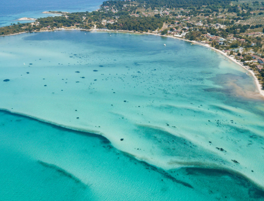 Diaporos Island in Halkidiki